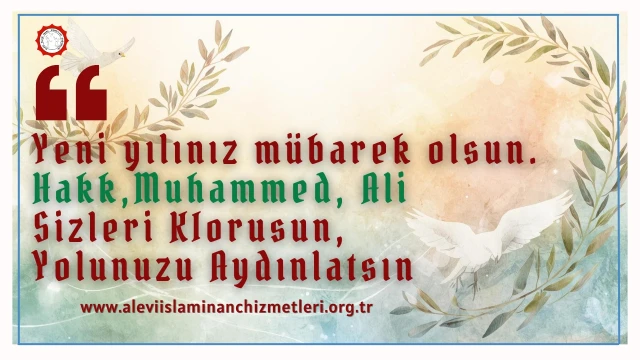 Alevi İslam İnanç Hizmetleri Başkanlığı'ndan 2026 yeni yıl mesajı