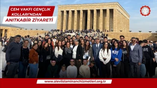 Cem Vakfı Gençlik Kolları’ndan Anıtkabir ziyareti