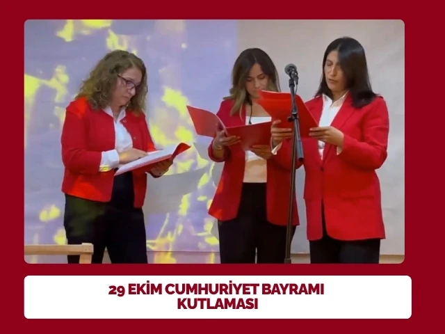 29 Ekim Cumhuriyet Bayramı Kutlaması